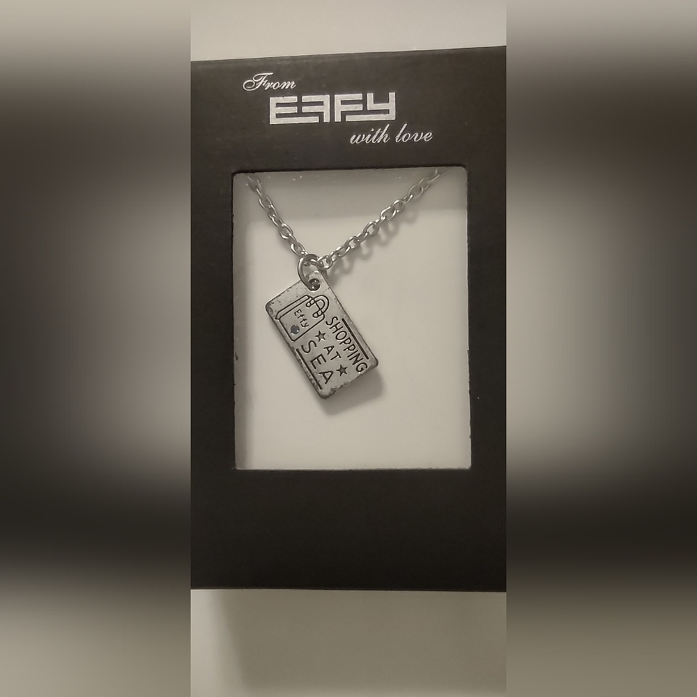 EFFY Silvertone Pendant Necklace
